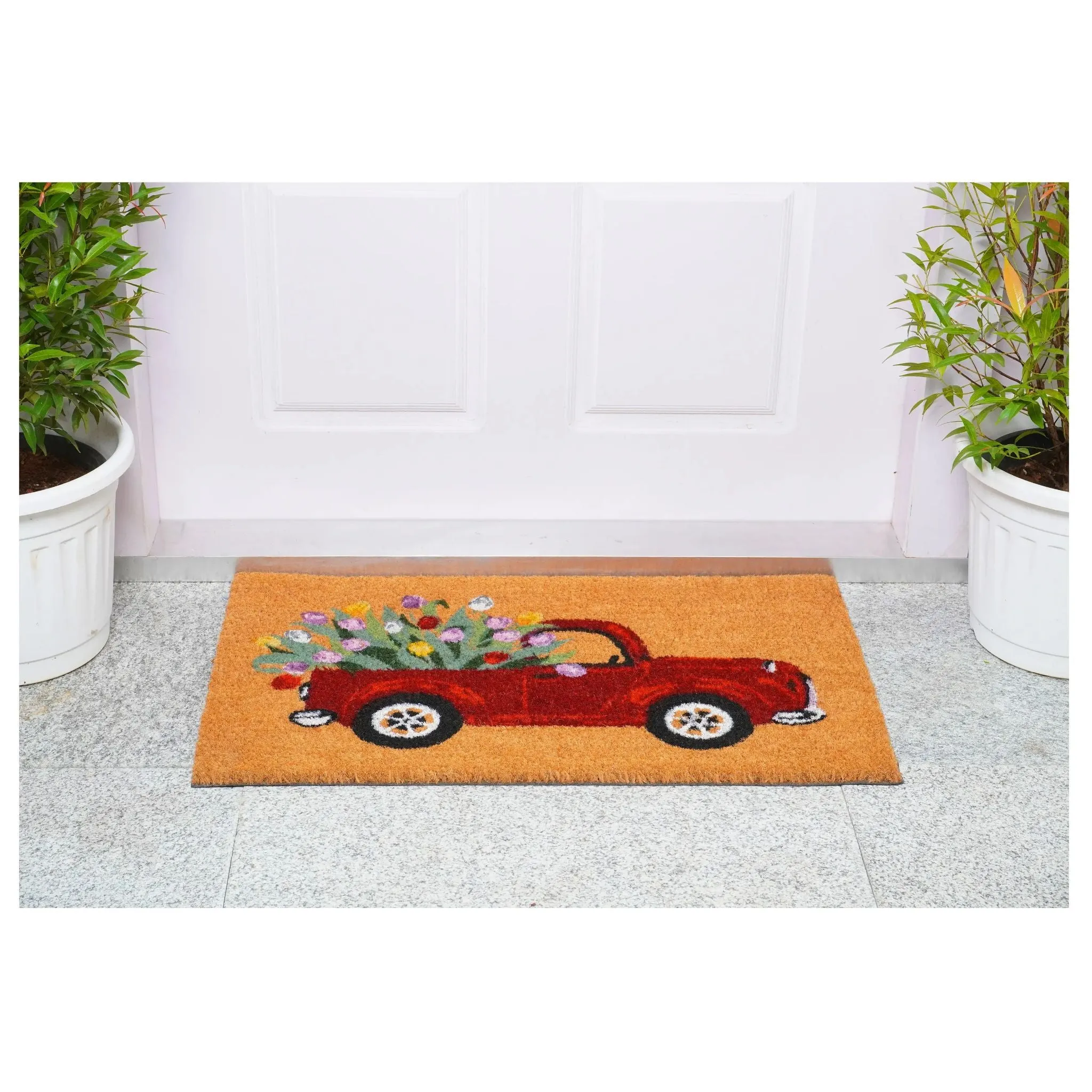 Spring Blooming Truck Doormat