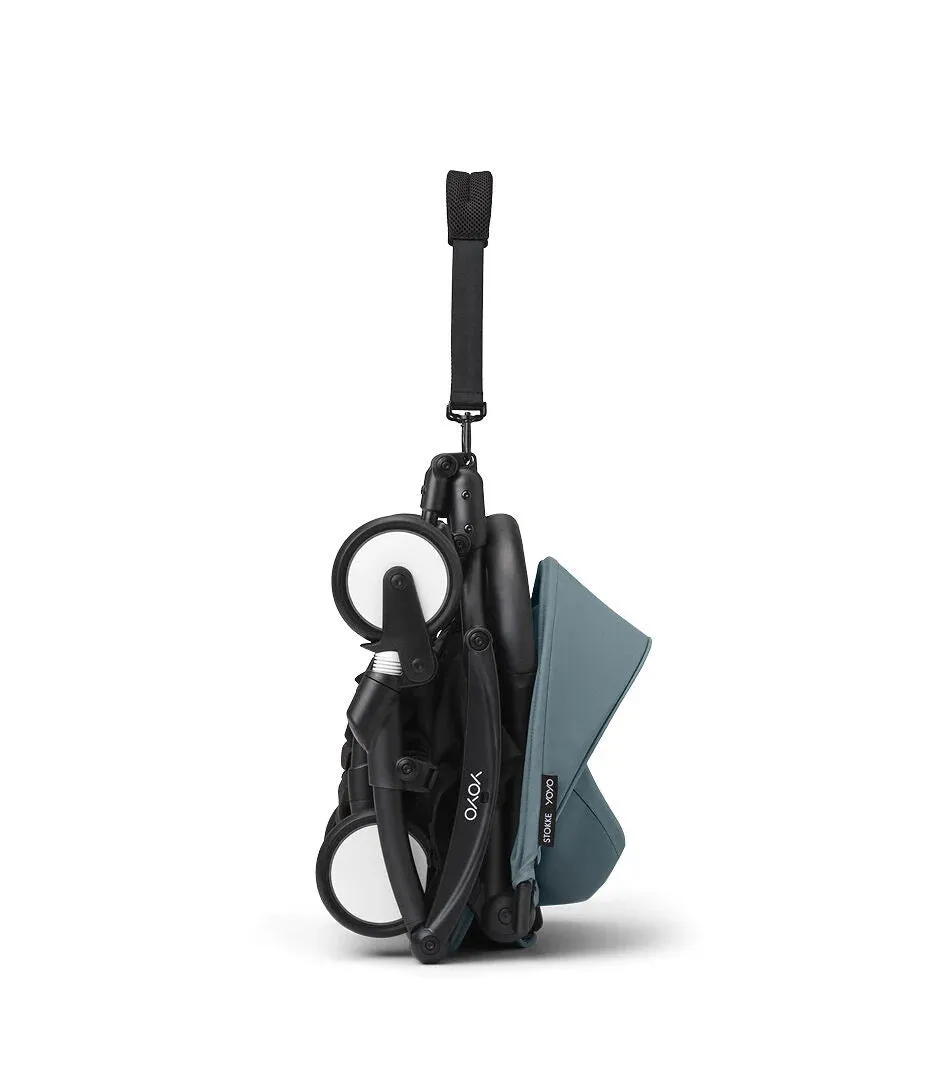 Stokke YOYO bundle 6  months | Aqua on Black