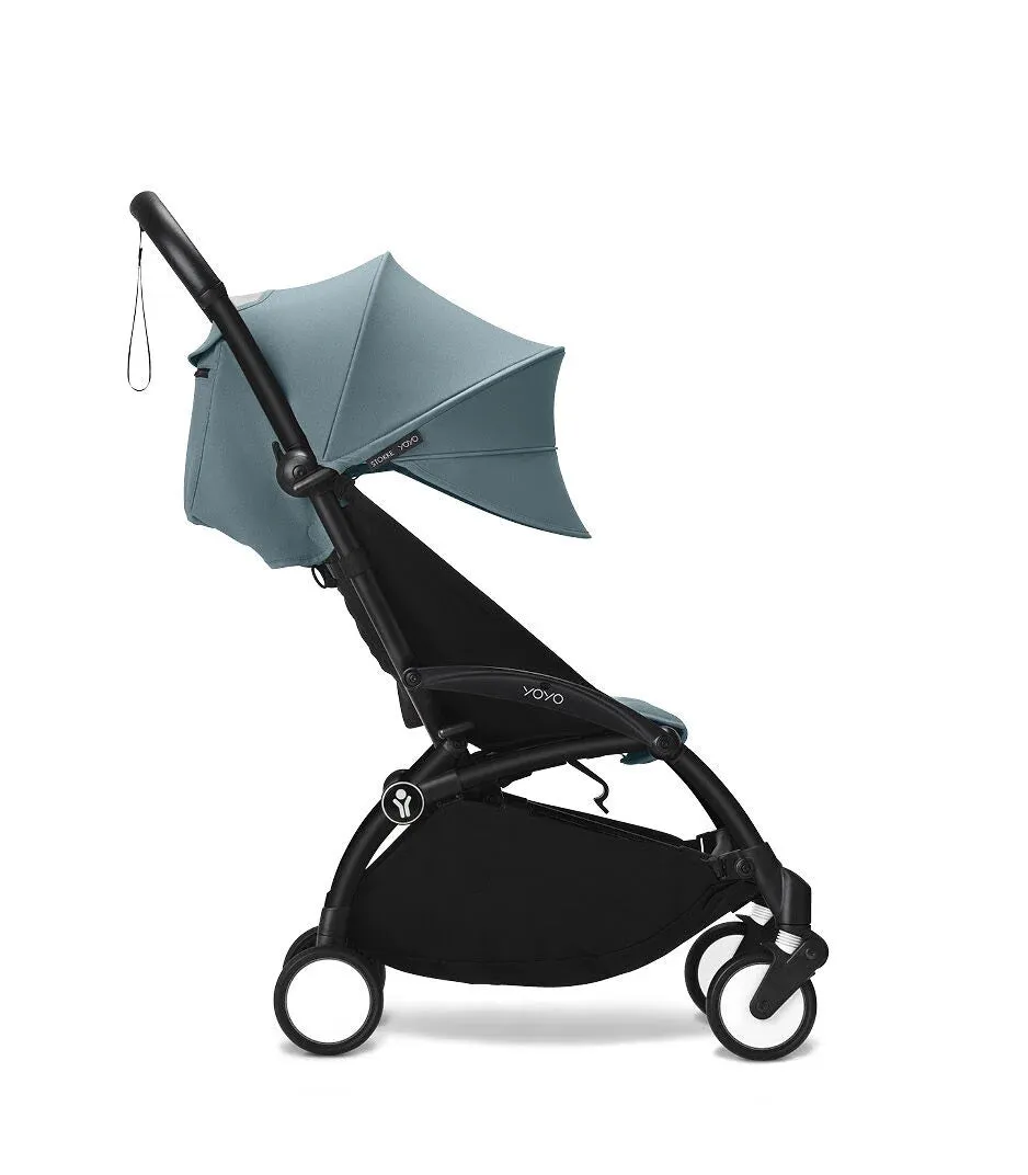 Stokke YOYO bundle 6  months | Aqua on Black