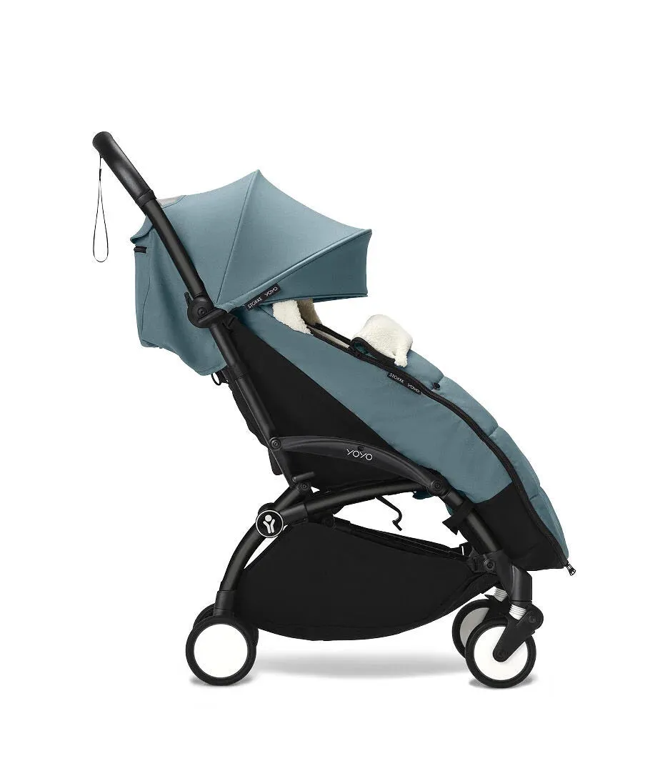 Stokke YOYO bundle 6  months | Aqua on Black