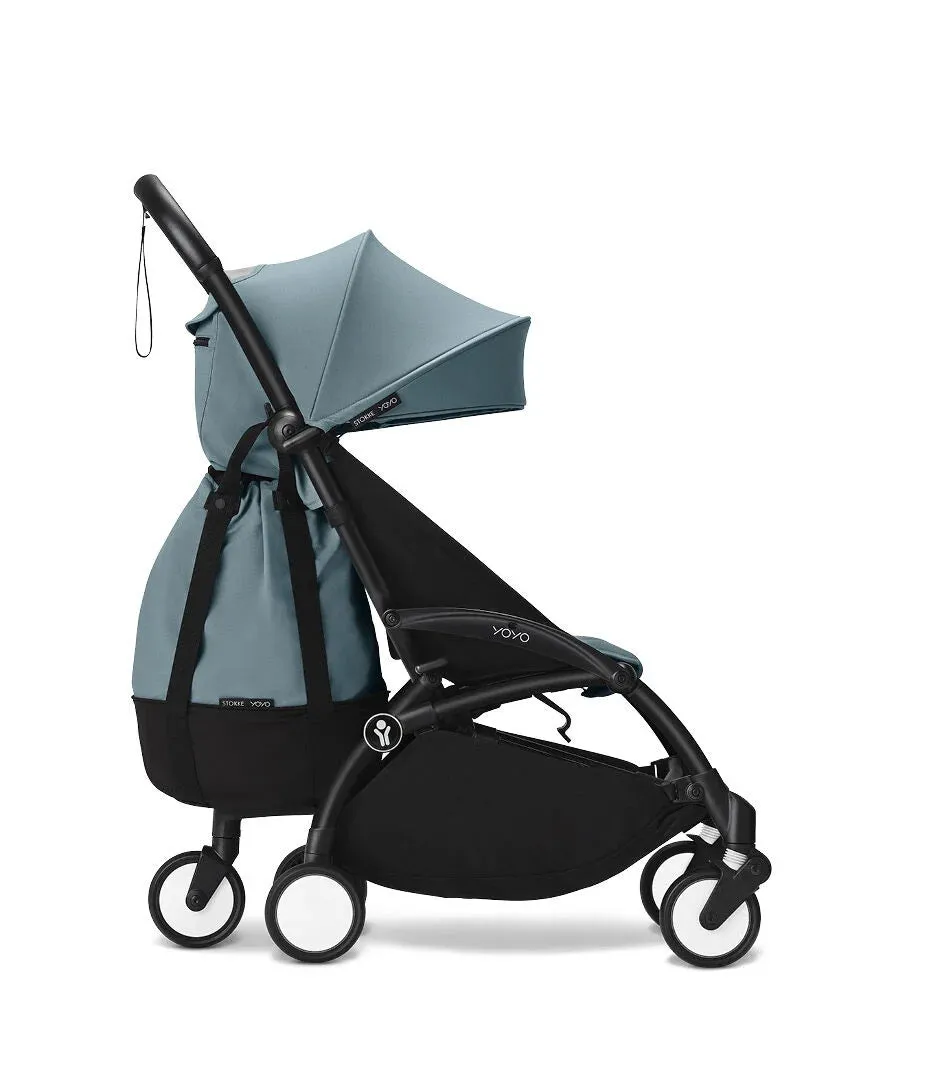 Stokke YOYO bundle 6  months | Aqua on Black