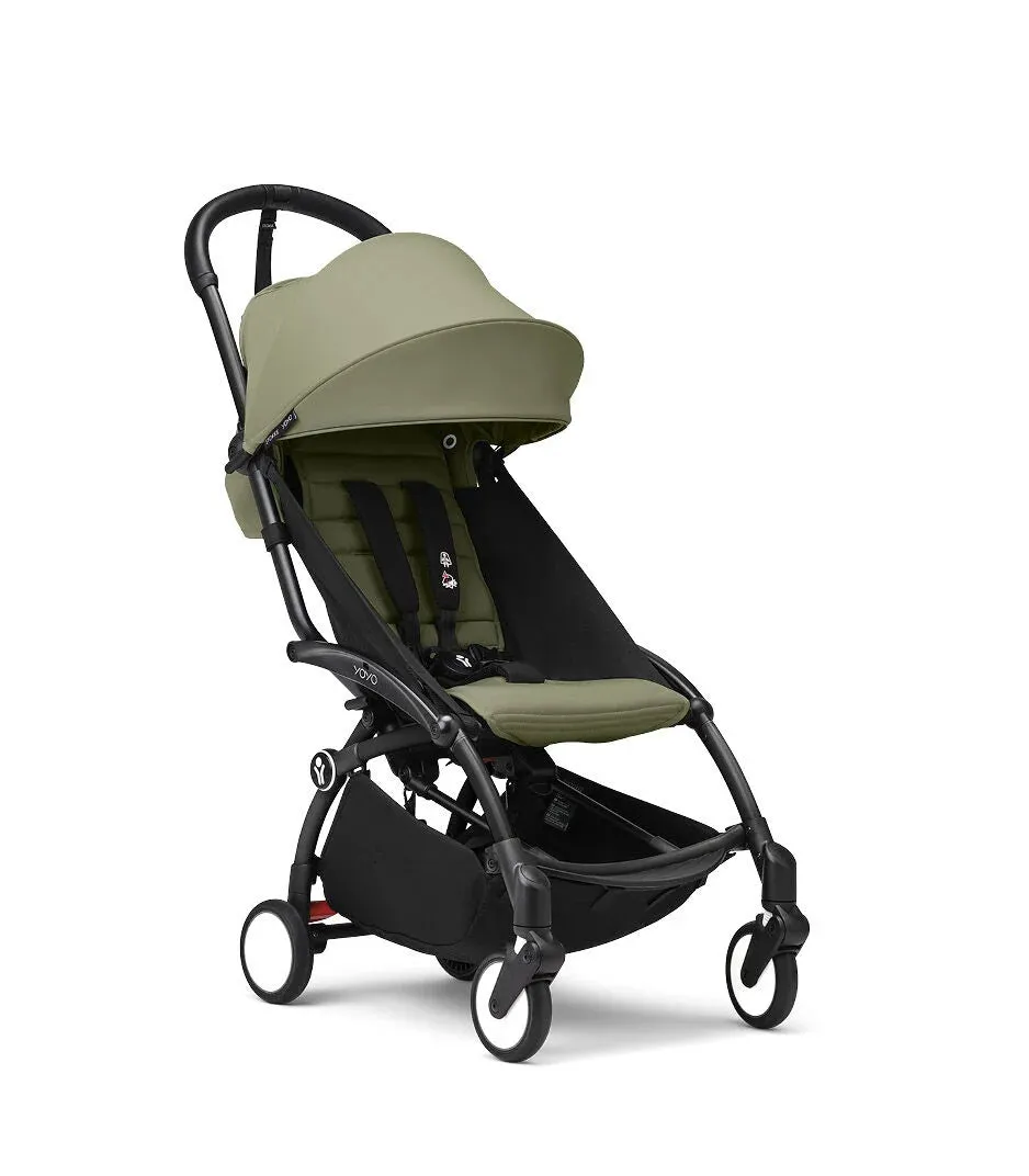 Stokke YOYO bundle 6  months | Olive on Black