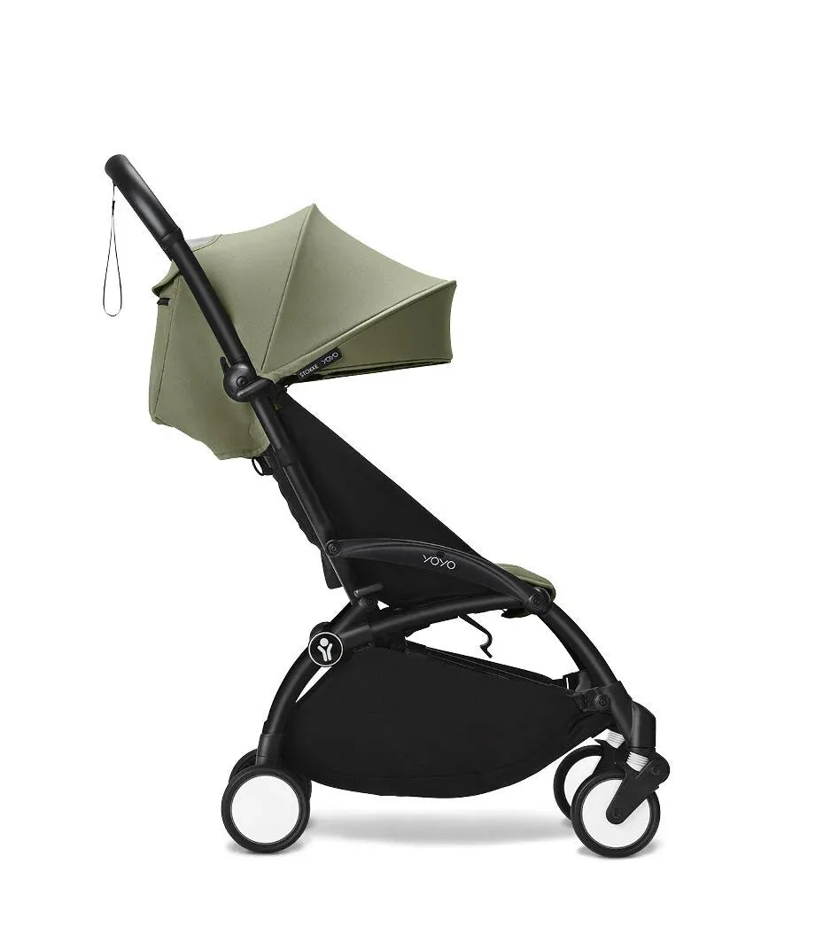 Stokke YOYO bundle 6  months | Olive on Black