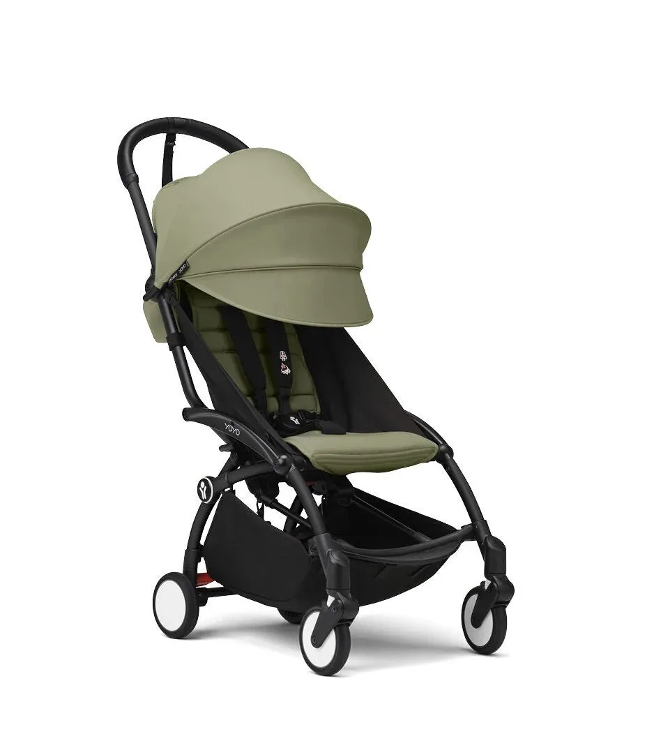 Stokke YOYO bundle 6  months | Olive on Black