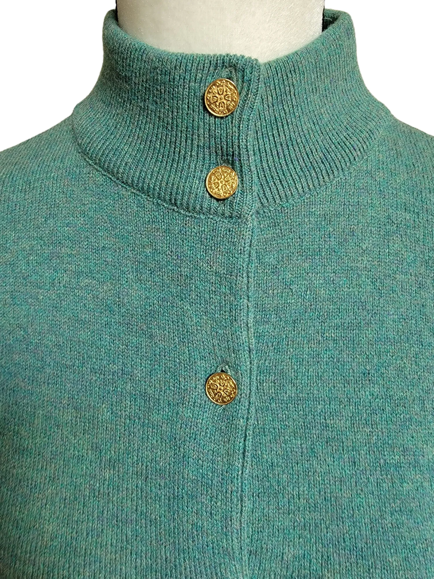 Vintage Made in Scotland Lyle & Scott Pure Lambswool Sweater L